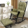SINOSSO Glider Rocker Cushion Set (5 Pcs), Soft Blended Fabric