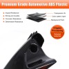 dreamcar2022 ABS Gloss Black Shark Fin Antenna Cover Trim For