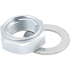 Bolt Mc Hardware MC M22 Locking Axle Nut and Washer for Steel Honda CR125R CR250 CRF250R