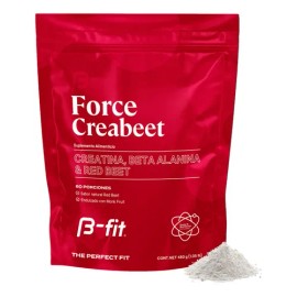 B-FIT B Creabeet - Creatina Monohidratada Pura en Polvo - Sabor Red Beet - 60 Servicios 480 gr - 2 Meses de Suministro - Pre Entreno Ideal Pre...     