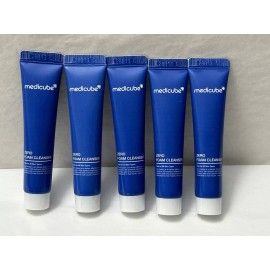 MEDICUBE Zero Foam Cleanser 5-Pack 15 ml Each Tube  (S6)