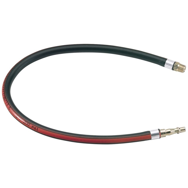 Draper 54438 Air Line Whip Hose, 1/4" BSP, 600mm