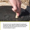 Follde M07001 Water Meter Box Key, Water Meter Cover/Lid Opening