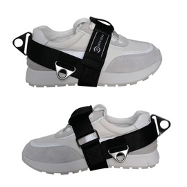 Ankle Straps for Cable Machines Pair Workout Ankle Straps Boot Straps for Women Gym Accessories,Glute Kickback Ankle Strap for Lhip Abductor Machine,Black