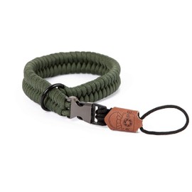 C-Rope Camera Hand Strap The Claw Hand-Woven Paracord Camera Strap with Quick Release System Olive Green