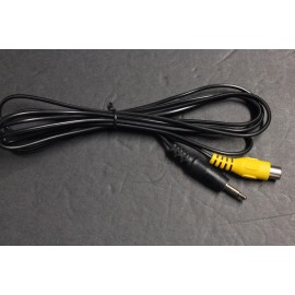 RCA 7 ft Headphone Jack Plug 3.5mm Aux in to 1 Female RCA video Y Cord Cable