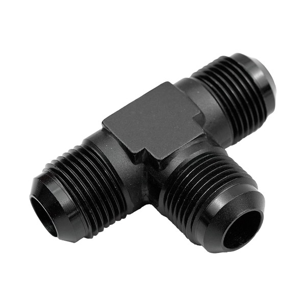 Mogankey 12AN Male Thread Flare Tee Union T Fuel Hose