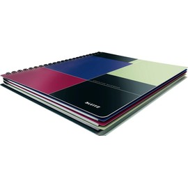 Leitz 44560000 Executive Notepad A5 Spiral Bound Squared Chequered Collegeblock A5 multicoloured