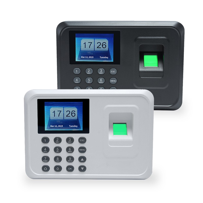 Intelligent Biometric Fingerprint Password Attendance Machine Employee Checking-in Recorder 2.4