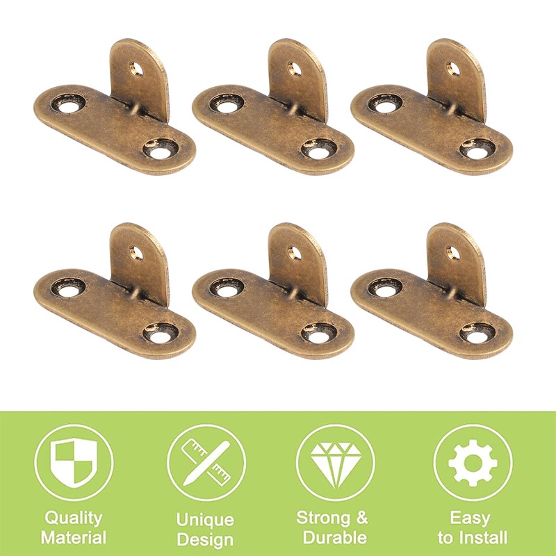 UFURMATE Corner Braces, 8Pcs Right Angle Brackets Corner Brace T-Shaped
