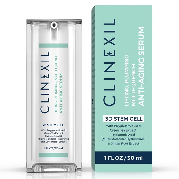 Clinexil Clinexil Multi-Quench Hydrating Serum C Polyglutamic Acid, Hyaluronic Acid,