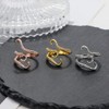 6 Pack Adjustable Knitting Loop Octopus-Shape Ring Knitting Rings Guide