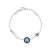 Inter F.C. Internazionale Bracciale ACCIAIO BIMBO