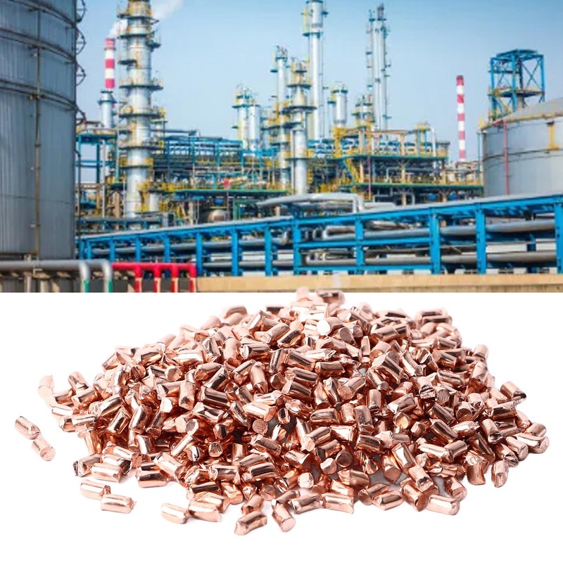 99.99% High Purity Copper Grain, Raw Copper Metal, 200g Copper