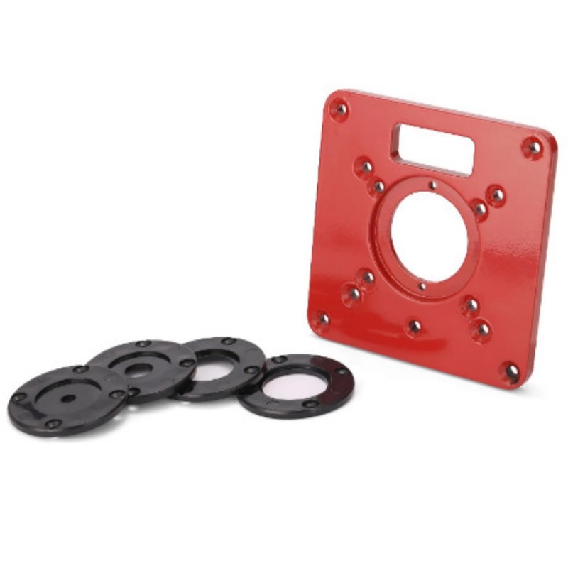 Router Table Insert Plate Aluminum Alloy Compatible with Makita Routers