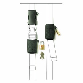 Pacsafe Luggage Bucklesafe Lock, Black, One Size