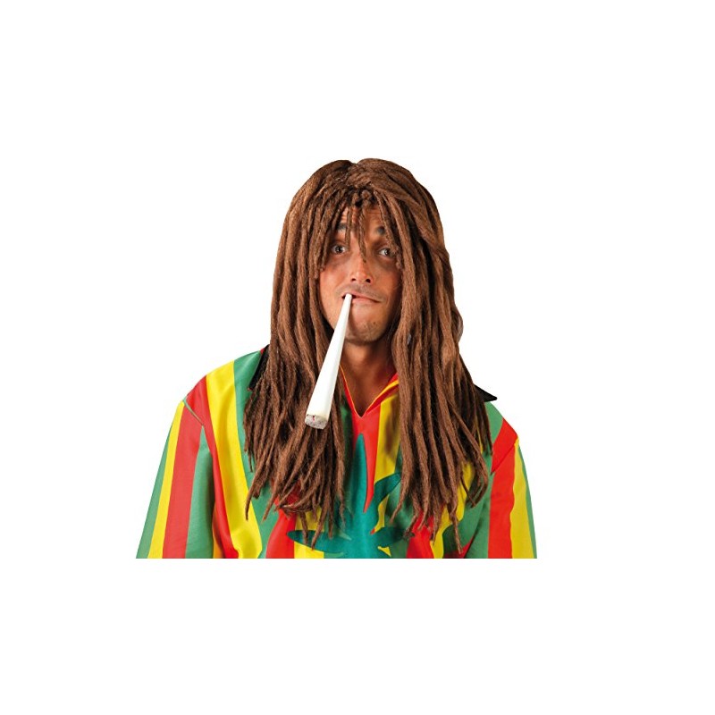 FIESTAS GUIRCA GUI4858 – Brown Rasta Wig (Box Container)