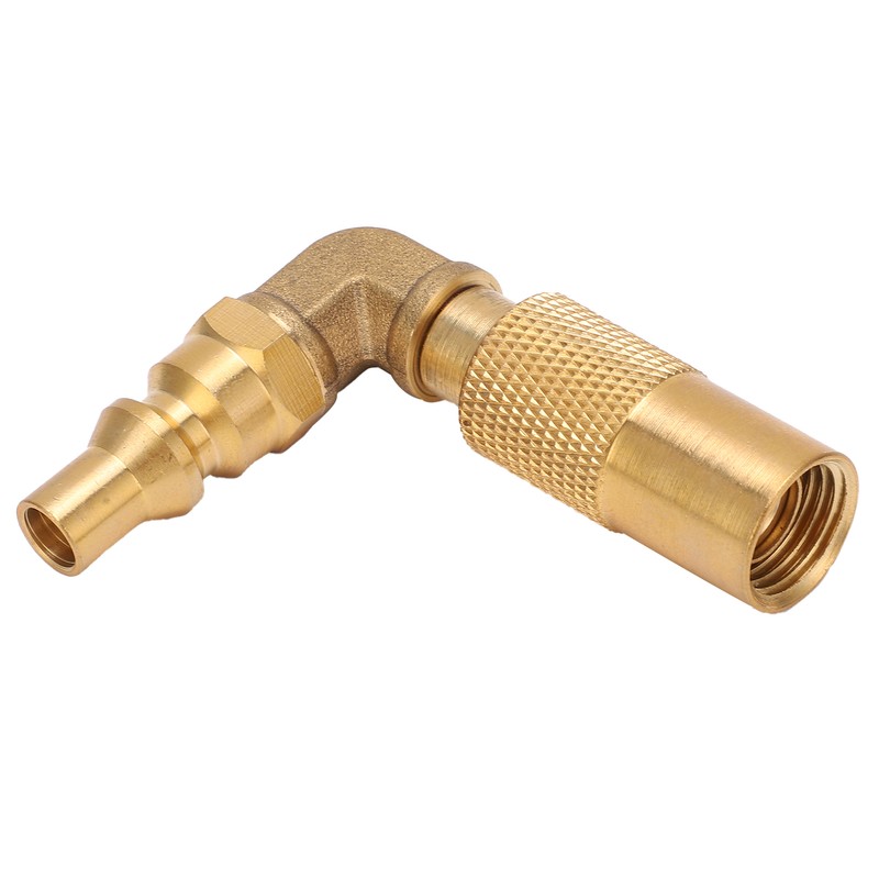 Propane Refill Adapter 9/16 to 1/4 Compact Connection Good Sealing
