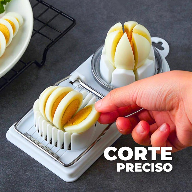 Vazcan® Egg Slicer, Easy to Use, Precise Cut, Dishwasher Safe
