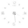 Modern Large Frameless DIY Wall Clock Mirror Surface Sticker for