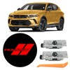 LaLaSuo 2PCS Door Lights Logo Compatible for Dodge Challenger Hornet,