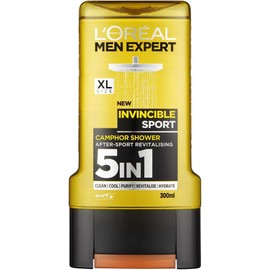 MM Men Expert Invincible Sport Shower Gel 300ml Pack of 3 + Free Skincare Product