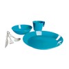 GSI 1-Person Table Set Flatware Cascadian Sky Blue 11871938012000