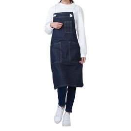 Gilio Denim Bib (Rope) 1910 Navy Blue, Japan One Size Fits All, navy