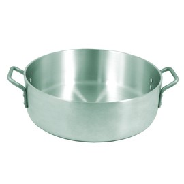 Update International 24 Qt Heavy Aluminum Brazier