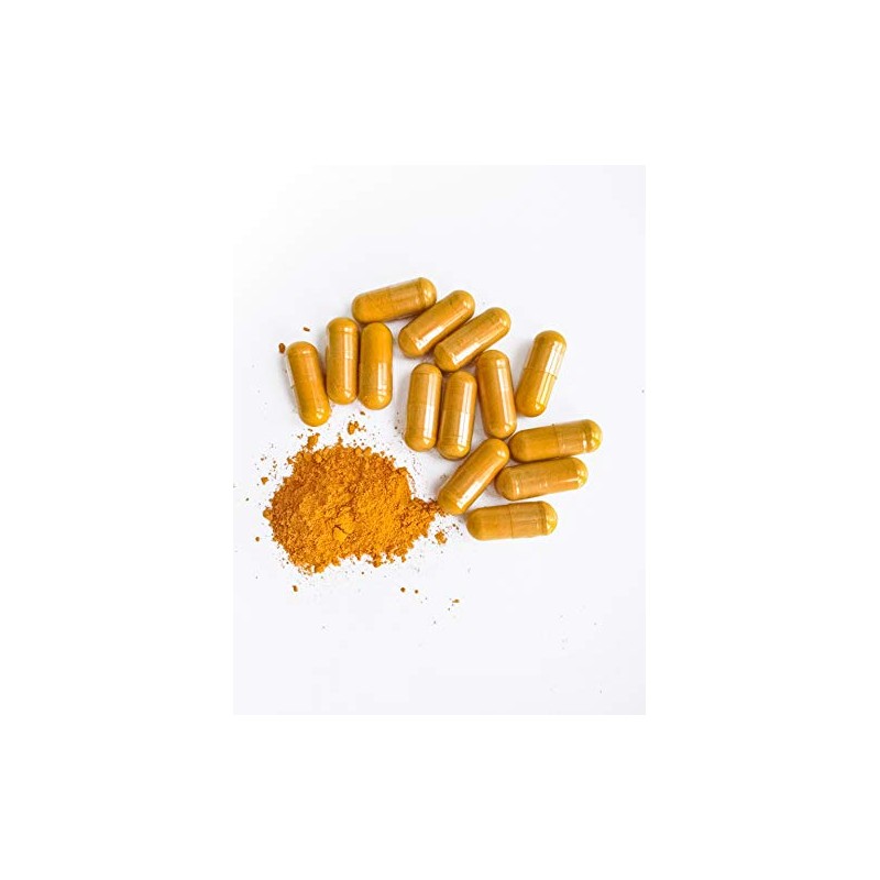 Cúrcuma Orgánica 180 Cápsulas (2 Frascos de 90 Cápsulas Vegetales