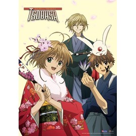 Great Eastern Entertainment Tsubasa Syaoran, Sakura, FAI Mokona Wall Scroll, 33 by 44-Inch