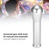 15cm/5.9in Manual Automatic Shift Knob Gear Stick Aluminum Alloy Accessory