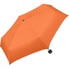 Ultra Mini Pocket Umbrella Women's Umbrella Flash Dots, orange, Polka