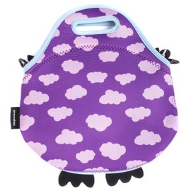 Fringoo® Kids Lunch Bag - Made from Neoprene Thermal Insulated Material - School Lunch Bag - Zipped Pocket Shoulder Strap (Owl)