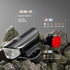 Bike Lights Set 1500LM USB Rechargeable Bicycle Headlight & Tail