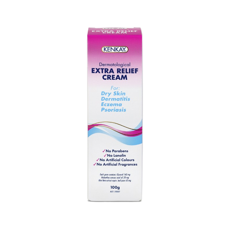 Kenkay Derma Extra Relief Moisturising Cream 100g Tube
