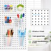 Pegboard Bins PegBoard Cups with Hooks & Loops 12 Pack