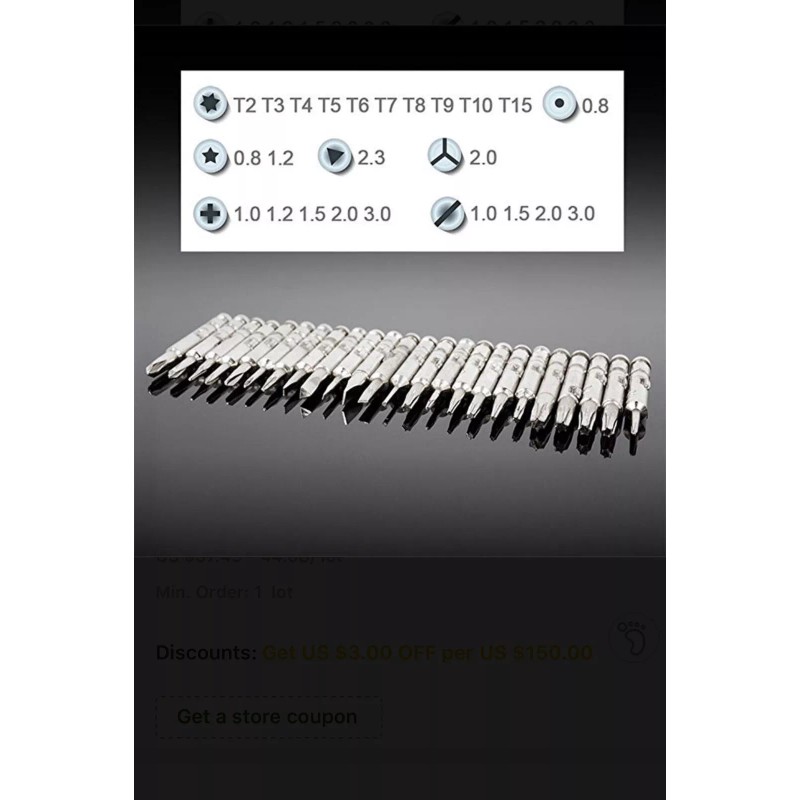 Precision Watchmakers Professional Eyeglasses Watch Screwdriver Precision Repair Tools Set