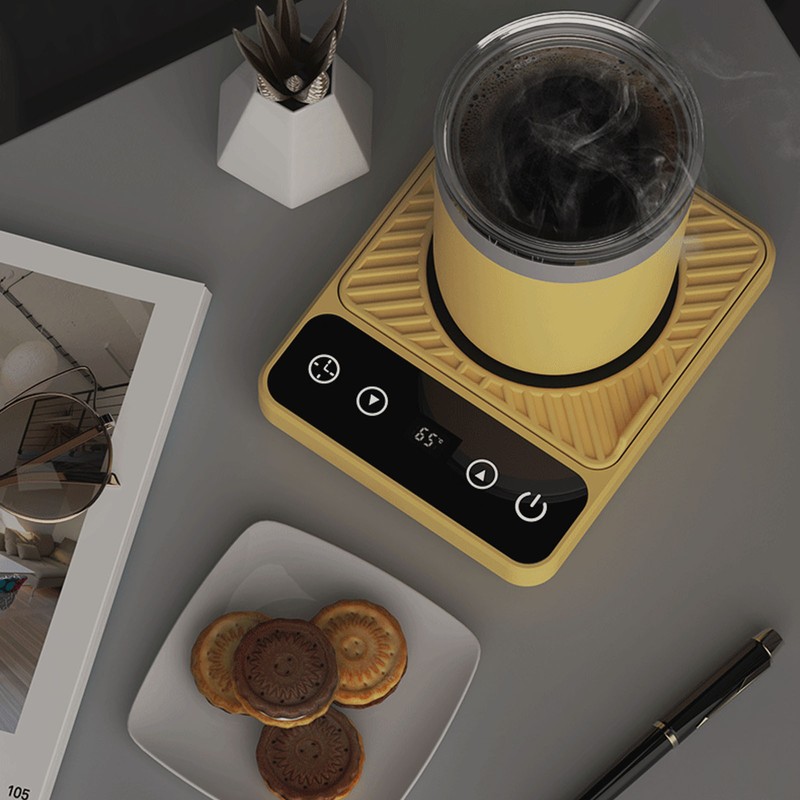 Electric Cup Warmer 9 Mode Constant Temperature Auto Stop Even