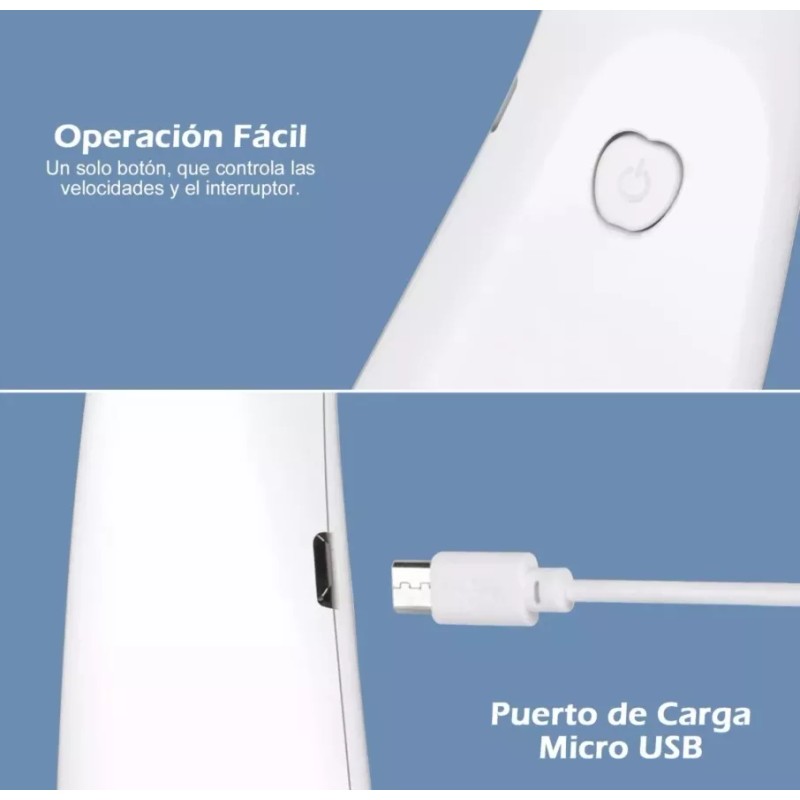 A&R Abanico Portátil Para Cuello Recargable Turbo