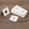 PATIKIL 2x2 Coin Flips, 400 Pack 23mm Cardboard Coin Holder