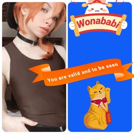 Wonababi Chest Binder Corsets, Binder Trans Ultra Flat Tank Top FTM Binder for Gynecomastia Compression Shirts Binder Chest