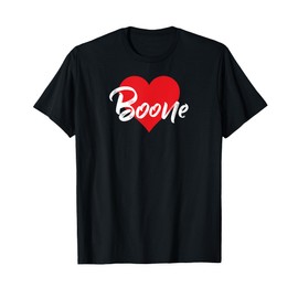 I Love Boone First Name Tshirt I Heart Named T-Shirt