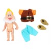 SJTR Enanos Blancanieves Set 7 Figuras 15 Cm Con Ropa