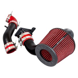 RTUNES RACING BLACK PIPE COLD AIR INTAKE + FILTER Compatible For 01-05 Chrysler Sebring / 01-05 Dodge Stratus Coupe / 00-05 Mitsubishi Eclipse / 99-03 Mitsubishi Galant 2.4L I4 3.0L V6