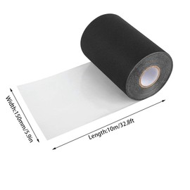 2 farben optionen 150mm * 10 mt künstliche rasen naht band rasen band gras carpet gras klebeband für astro garten rasen & gefälschte künstliche gras & rasen (schwarz/grün)(Schwarz)