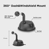 Universal Magnetic Phone Dash Mount with 360° Rotation | Secure