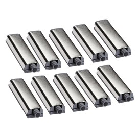 LOOTICH Push to Open Door Catches for Kitchen Cabinet Cupboard Wardrobe Automatic Spring Flap Touch Latch for Screw Fixing Pack of 10