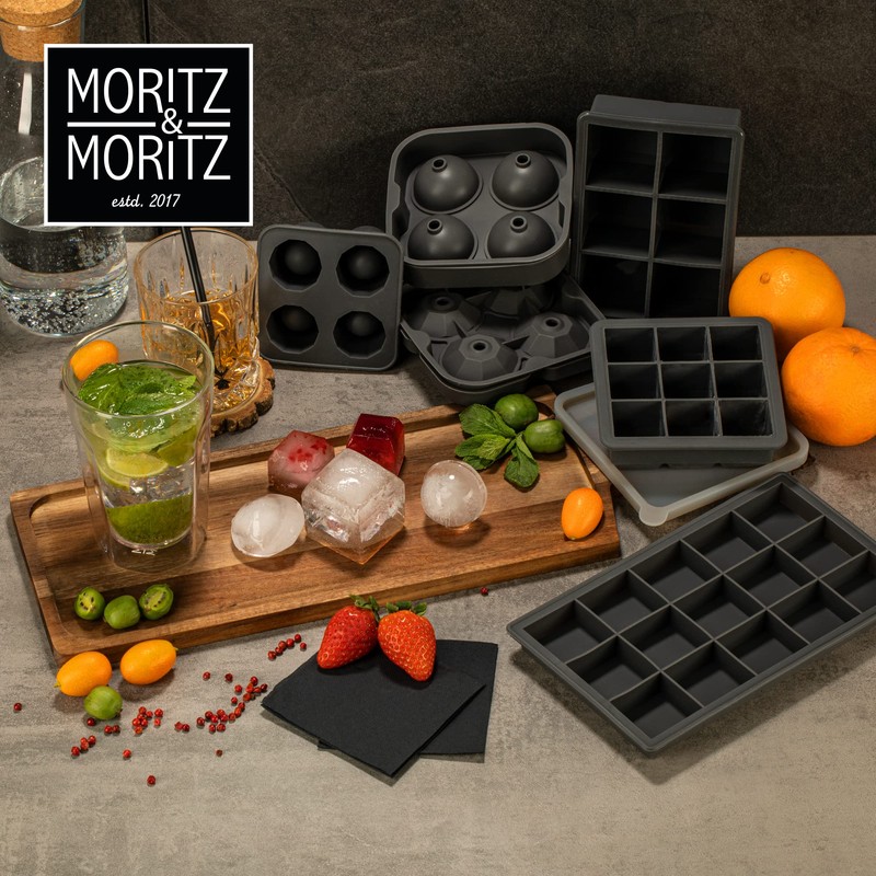Moritz & Moritz 2 x 9 Square Ice Cube Tray