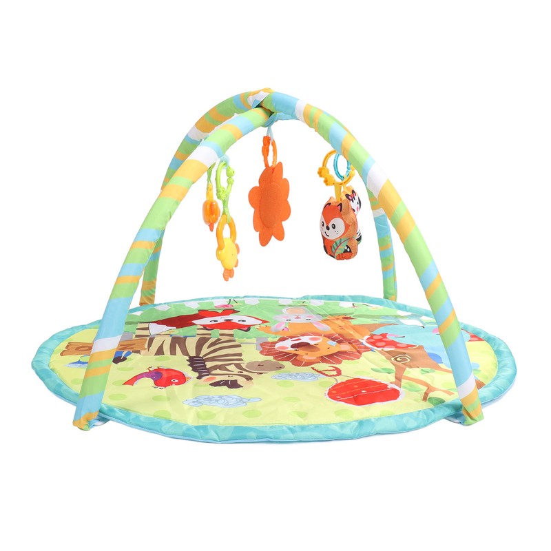 Baby Gym Play Mat with Toys Round Activity Game Combination